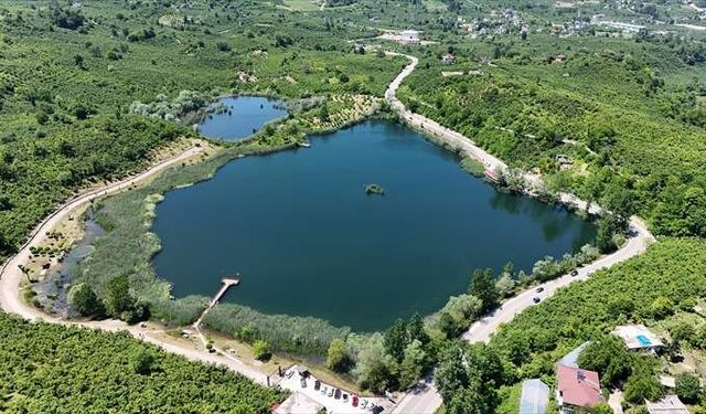 Ordu'daki Gaga Gölü, doğaseverlere nefes oldu
