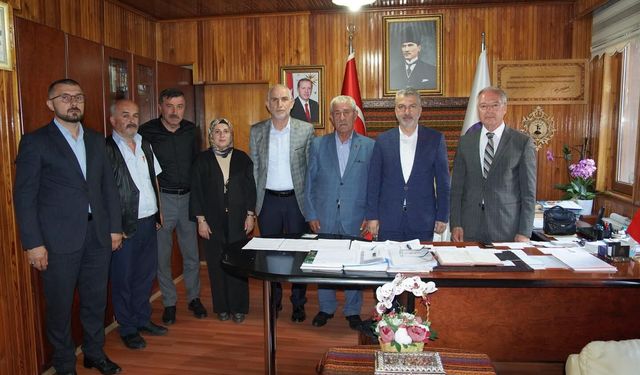 Tonya Belediyesi'ne ziyaret!