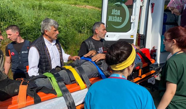 İlkel teleferik kazası: Kulübeyle birlikte sürüklendi
