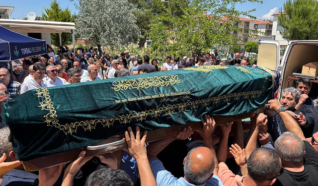 Irmak öğretmene acı veda