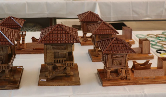 Rize'de el sanatları sergisi açıldı