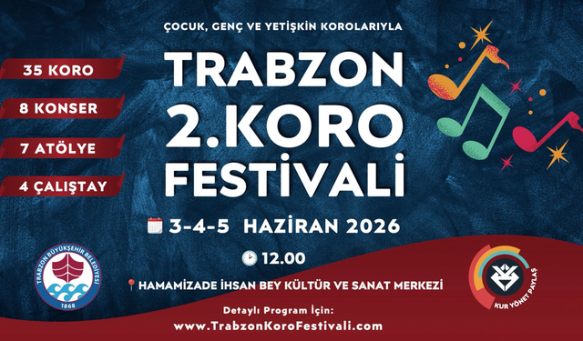 Trabzon’da dev koro buluşması: 2. Koro Festivali başlıyor