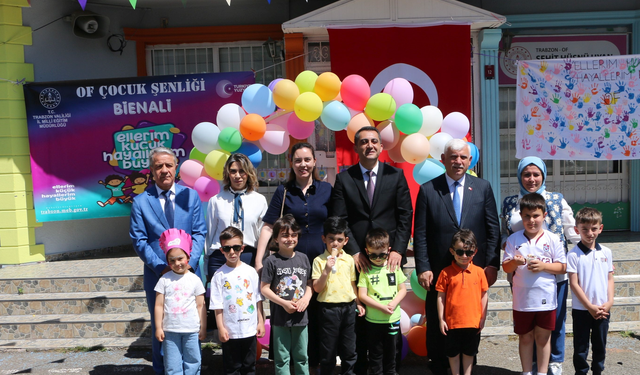 Of'ta Çocuk Şenliği düzenlendi