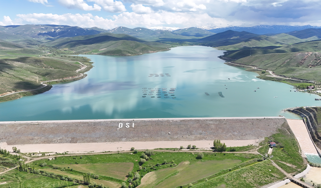 Bayburt’ta Demirözü Barajı yüzde 100 doluluğa ulaştı