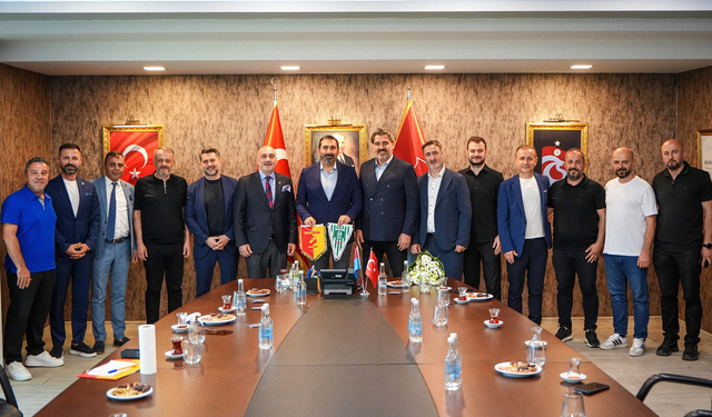 İdmangücü ve İdmanocağı’ndan Trabzonspor’a ziyaret