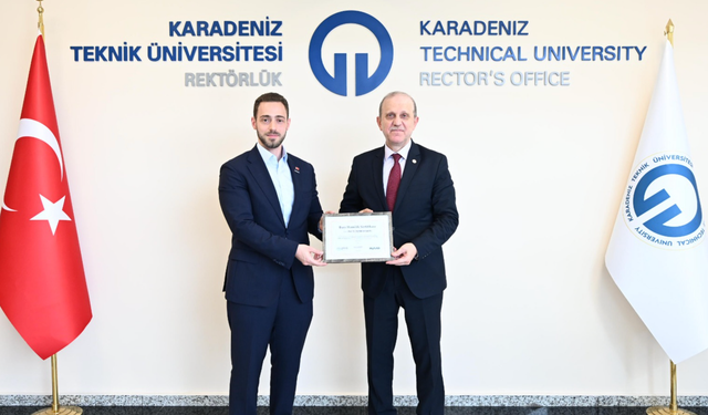 Genç MÜSİAD Heyetinden KTÜ Rektörlüğü’ne ziyaret