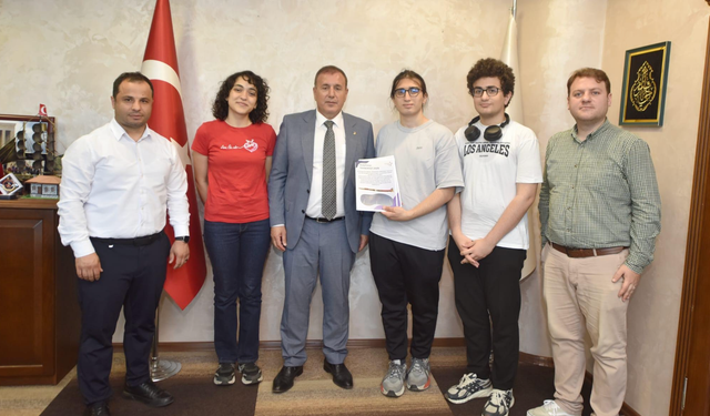 Faruk Başaran BİLSEM KOMET Takımı’ndan TTSO’ya ziyaret