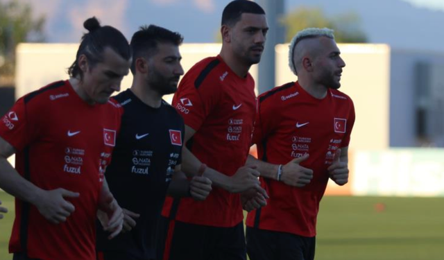 A Milli Futbol Takımı’nda ABD maçının hazırlıkları başladı