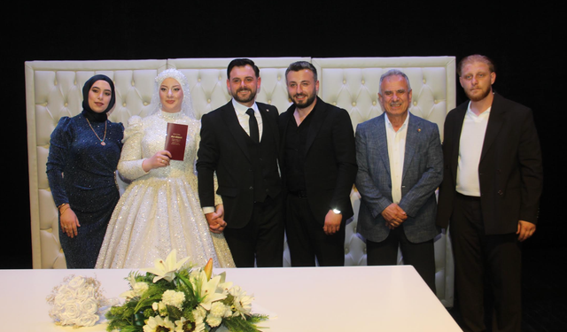 Mesut ile Betül'ün en mutlu günü