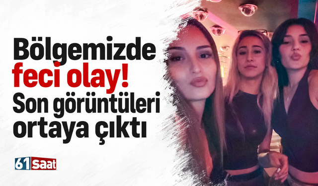 Bölgemizde feci olay! Son görüntüleri ortaya çıktı