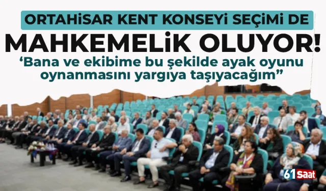 Trabzon'da Ortahisar Kent Konseyi de mahkemelik oluyor...
