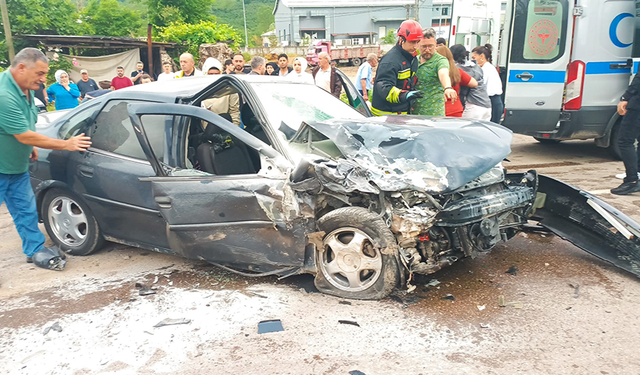 Ordu’da trafik kazası: 5 yaralı