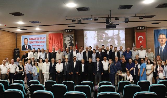 CHP Trabzon Olağanüstü toplandı, 10 maddelik bildirge yayınlandı...