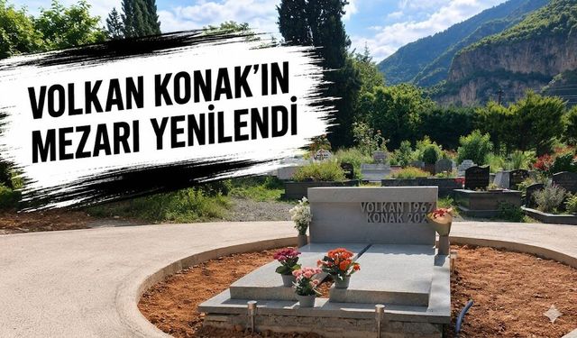 Volkan Konak’ın Mezarı Yenilendi