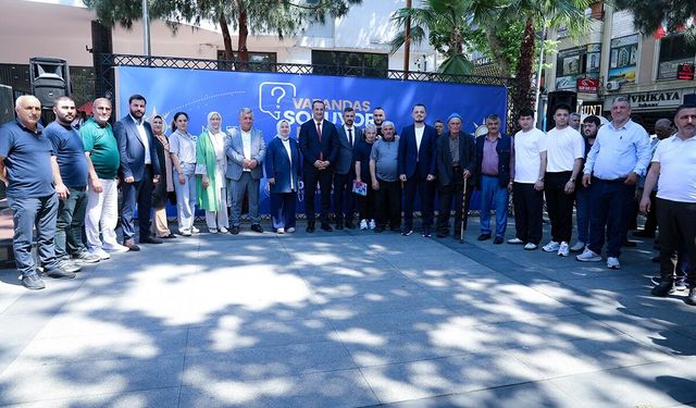 Başkan Ekim vatandaşların sorularını yanıtladı