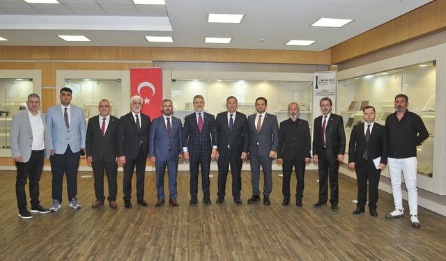 Yeniden Refah Partisi’nden TTSO’ya ziyaret