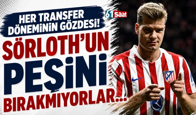 Trabzonspor'un eski golcüsü Sörloth'un peşini bırakmıyorlar...