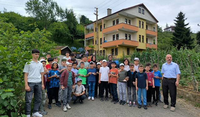 Trabzon'da Anader Kadın Kolları’ndan yaz mevsimine uygun anlamlı proje