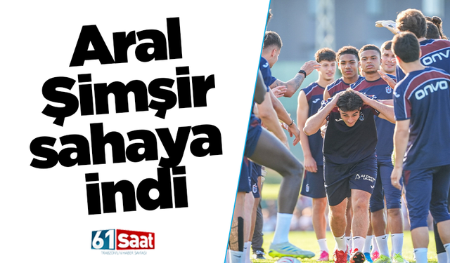 Aral Şimşir sahaya indi