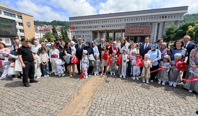 Giresun'da Vakıflar Genel Müdürlüğünce toplu sünnet şöleni düzenlendi