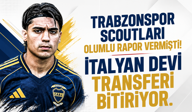 Trabzonspor scoutları olumlu rapor vermişti! İtalyan devi transferi bitiriyor