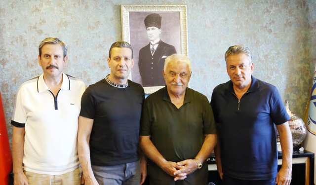 KCT 1461 Trabzon FK'dan Avrasya Üniversitesi Mütevelli Heyet Başkanı Ömer Yıldız'a ziyaret