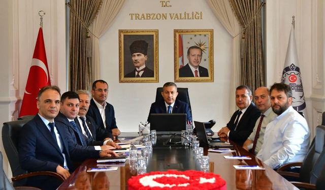 Akçaabat Şinik OSB Yönetim Kurulu toplandı