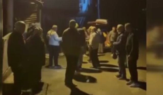 Giresun'da patlama paniği! Gökyüzünden konfeti gibi parçalar yağdı