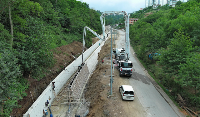 DSİ’den Trabzon’a taşkın kalkanı