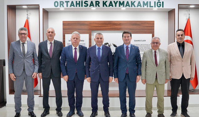 Başkan Kaya’dan Kaymakam Kotan’a hayırlı olsun ziyareti