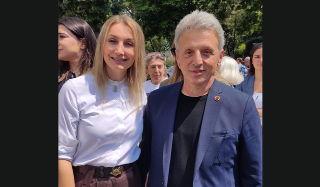 Ekrem İmamoğlu’nun eşi Dilek İmamoğlu’na Trabzon’dan destek