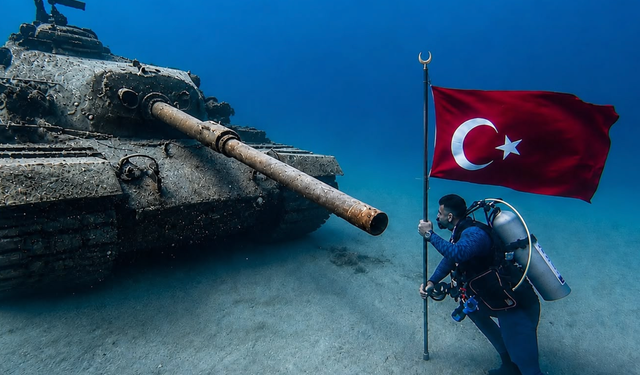 TSSF, 15 Temmuz’un Millî Mücadele Ruhunu Mavi Vatan’da Yaşattı