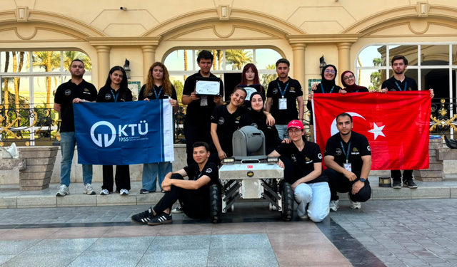 KTÜ'den Mısır'da Trabzon'u gururlandıran başarı