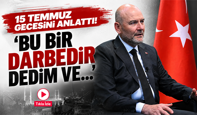 15 Temmuz gecesini anlattı! ‘Bu bir darbedir dedim ve…’