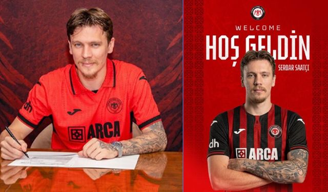 Serdar Saatçı’nın yeni adresi Çorum FK oldu