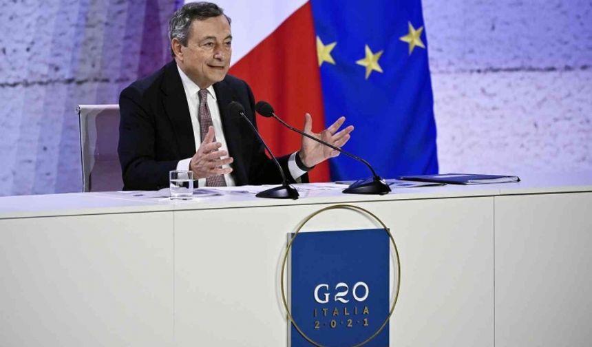 İtalya Başbakanı Draghi: “G20 liderleri küresel ısınmayı 1,5 derecede sınırlamayı taahhüt etti”