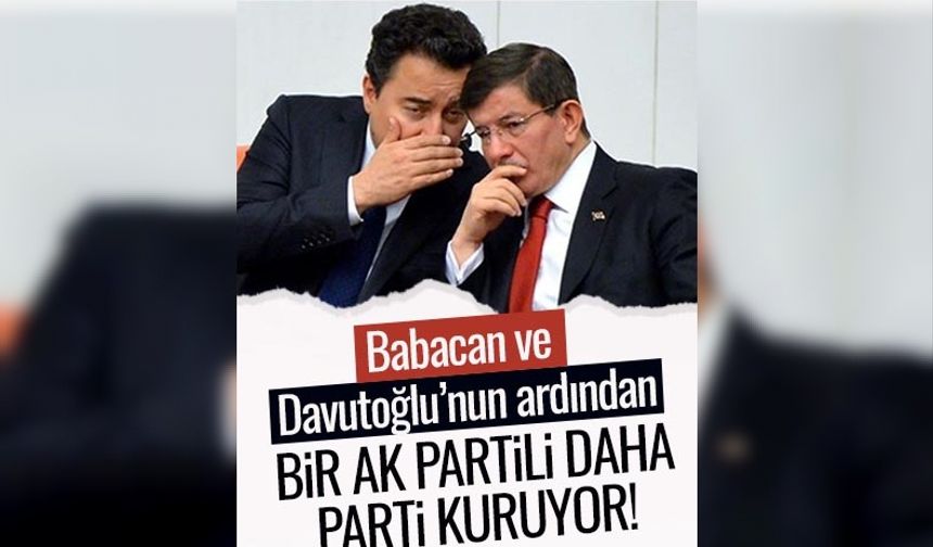 Ali Babacan ve Ahmet Davutoğlu'nun ardından eski AK Partili İdris Naim Şahin de parti kuruyor