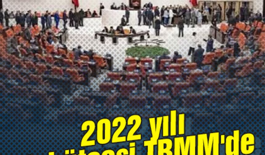 2022 yılı ek bütçesi TBMM'de kabul edildi! İşte o rakam