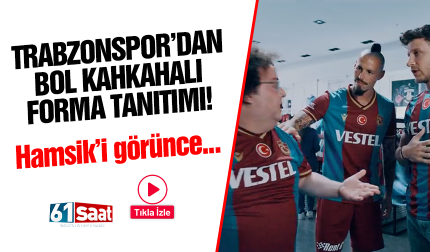 Trabzonspor forma tanıtımını yaptı