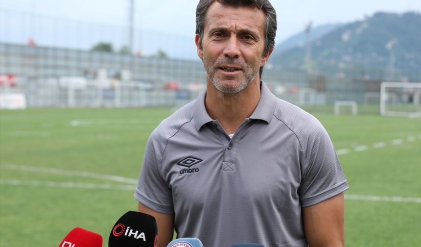 Çaykur Rizespor Teknik Direktörü Korkmaz, yeni sezonu değerlendirdi: