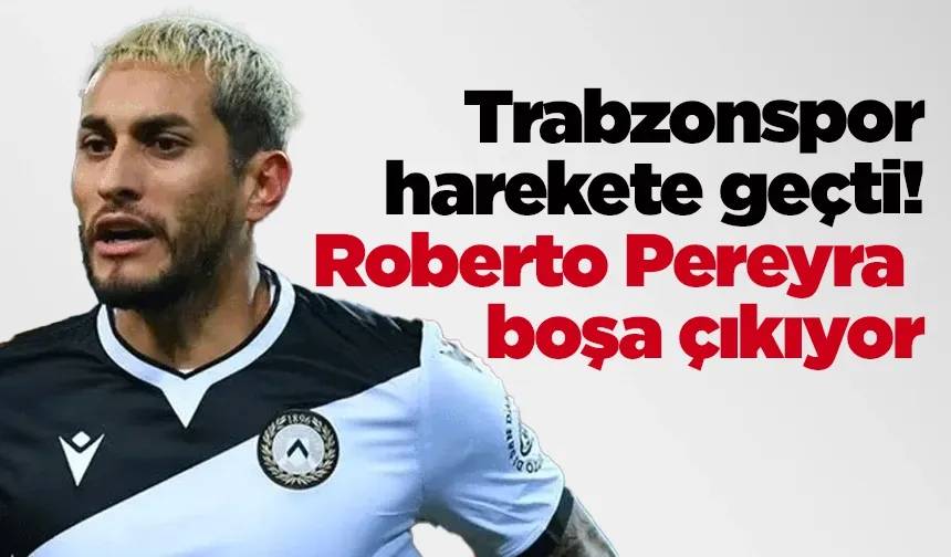 Trabzonspor harekete geçti! Roberto Pereyra boşa çıkıyor