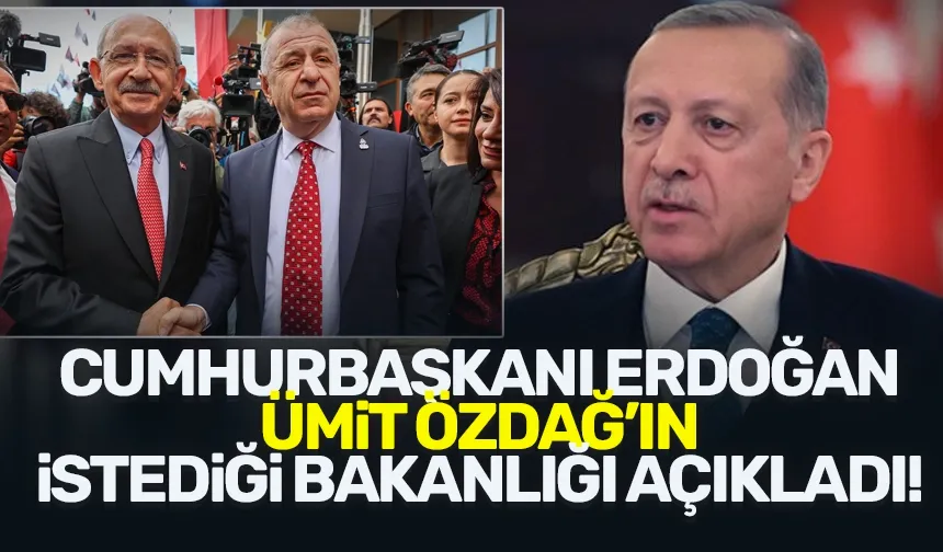 Cumhurbaşkanı Erdoğan'dan Ümit Özdağ açıklaması!
