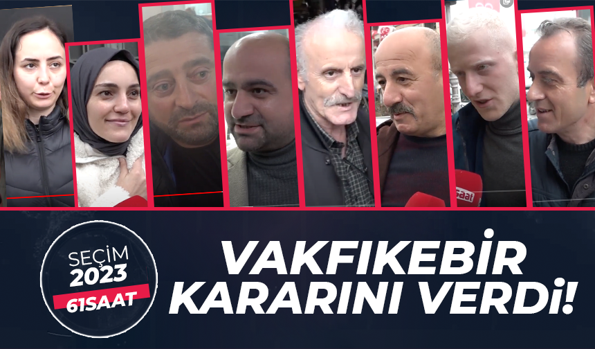 SEÇİM 2023! Trabzon'da Vakfıkebir kararını verdi