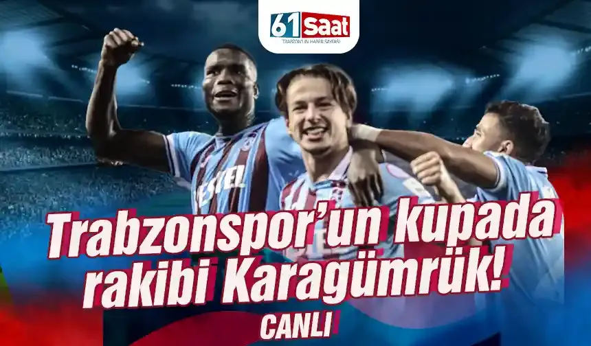 Trabzonspor 0 - 0 Fatih Karagümrük / CANLI