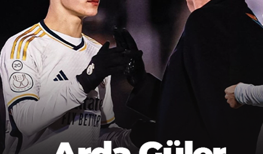 Arda Güler Real Madrid’e resti çekti!
