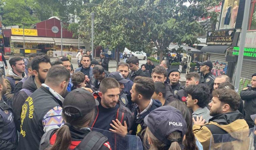 Beşiktaş’ta eylem yapmak isteyen 6 kişi gözaltına alındı