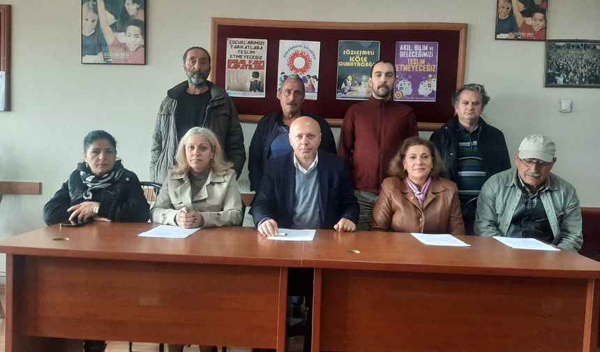 Trabzon Emek ve Demokrasi Platformu'ndan Can Atalay açıklaması