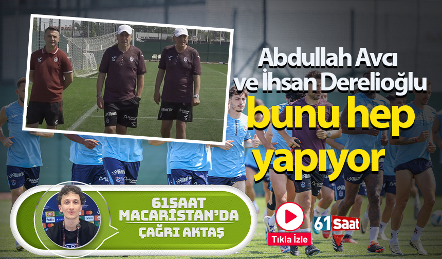 Abdullah Avcı ve İhsan Derelioğlu bunu hep yapıyor