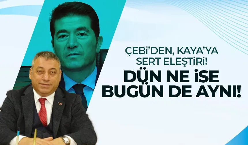 Trabzon'da Selahaddin Çebi'den Ahmet Kaya'ya sert sözler...