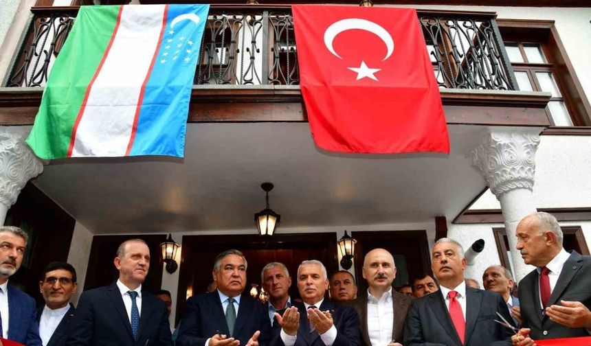 Özbekistan Cumhuriyeti Trabzon Fahri Konsolosu açılışı yapıldı